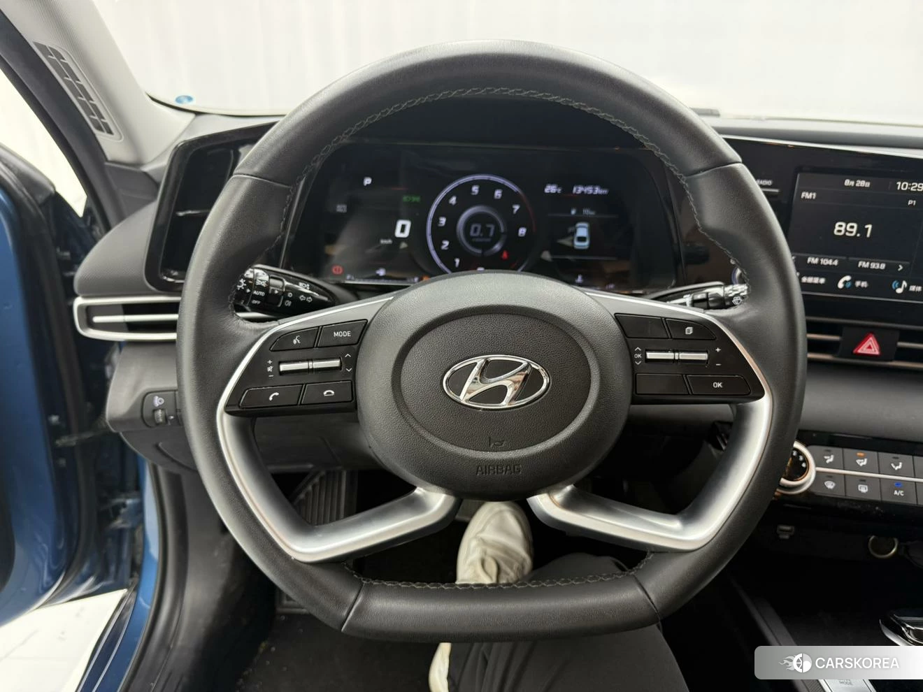 Hyundai Elantra 2023 Синий из Китая, фото 3
