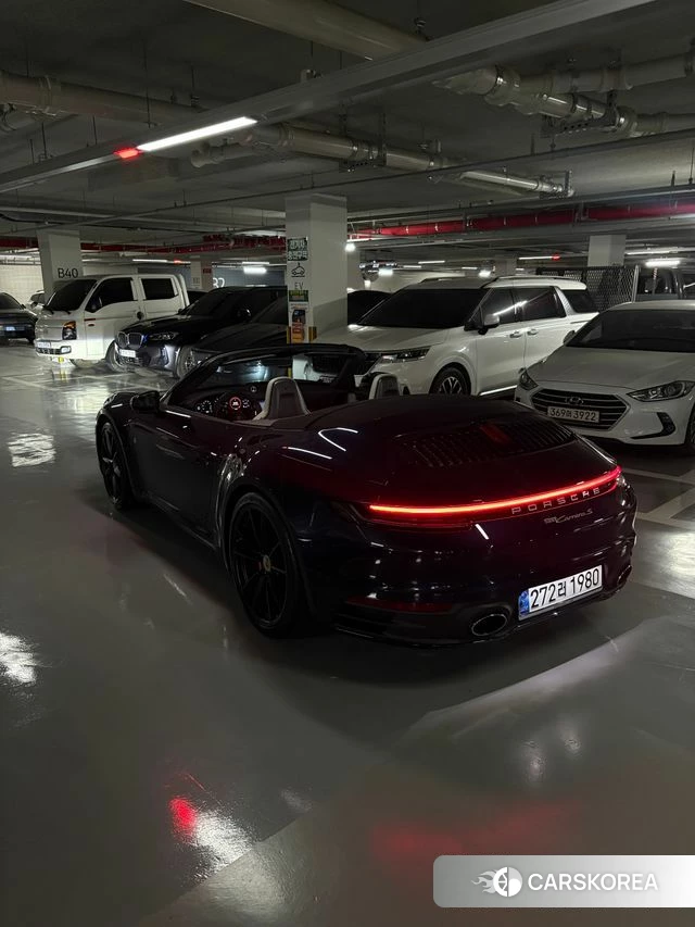 Porsche 911(992) 2020 Синий из Кореи, фото 2