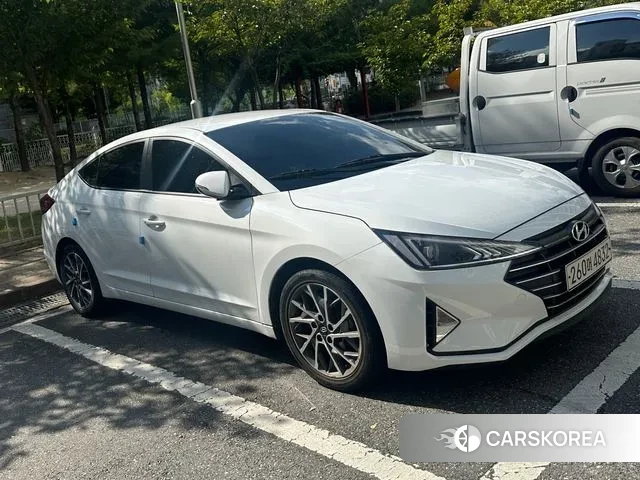 Hyundai The New Avante AD 2019 Белый из Кореи, фото 4