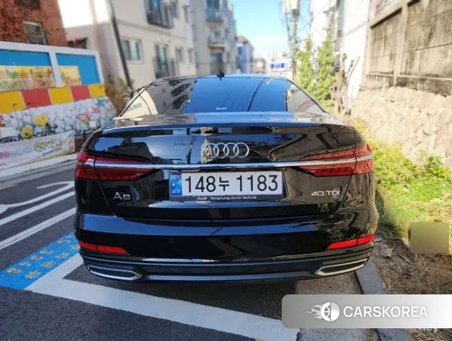 Audi A6 (C8) 2023 Черный из Кореи, фото 2