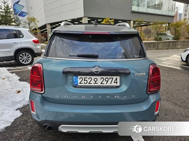 Mini Cooper Countryman 2021 Небесно-голубой из Кореи, фото 6