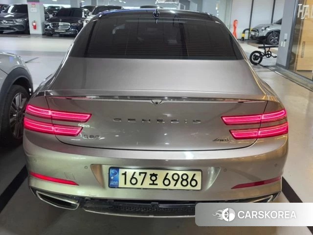 Genesis G80 (RG3) 2021 Серебристо-серый из Кореи, фото 2