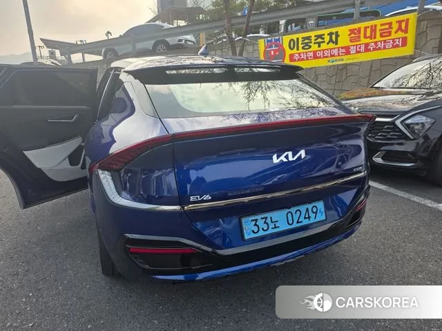 Kia EV6 2021 Синий из Кореи, фото 4