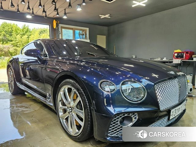 Bentley Continental GT 3rd Generation 2022 Синий из Кореи, фото 2