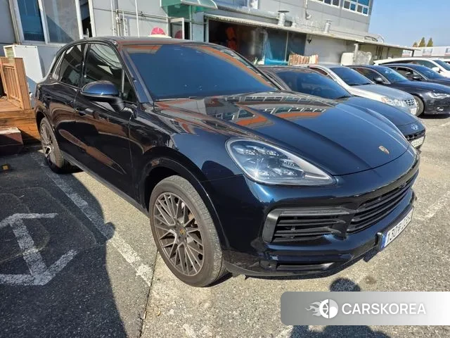 Porsche Cayenne (PO536) 2019 Синий из Кореи, фото 6