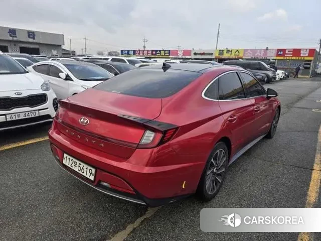 Hyundai Sonata (DN8) 2020 Красный из Кореи, фото 2