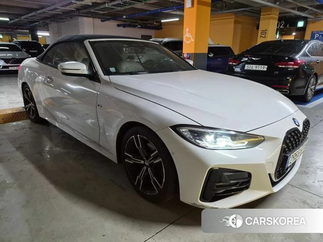 BMW 4 Series (G22) 2021 Белый из Кореи, фото 2