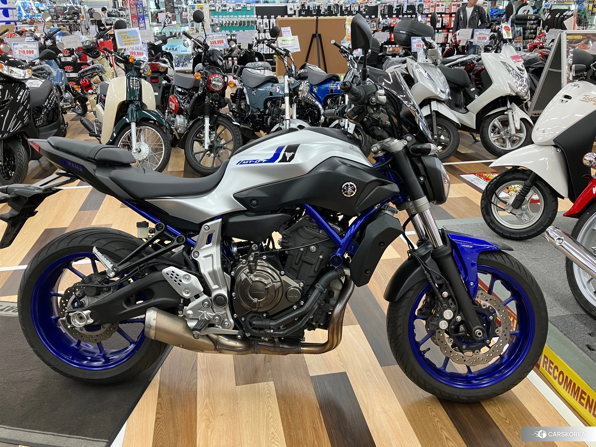 Проданный Yamaha MT-07 ABS id 4183297 из Японии