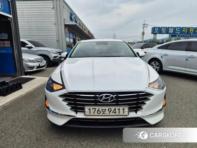 Hyundai Sonata (DN8) 2019 Белый из Кореи, фото 5