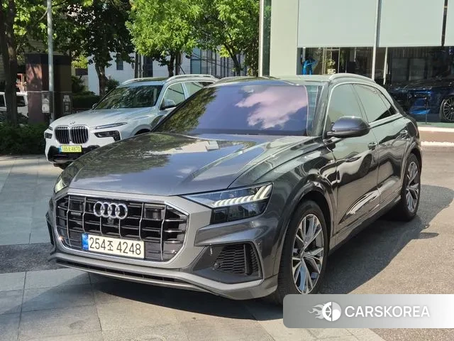 Audi Q8 (4M) 2021 Серый из Кореи, фото 6