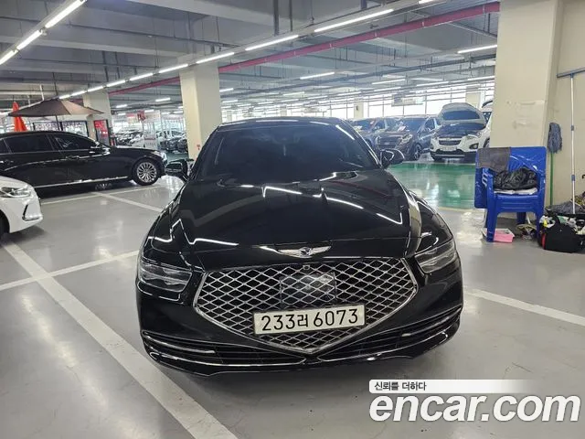 Genesis G90 2021 Черный из Кореи, фото 2