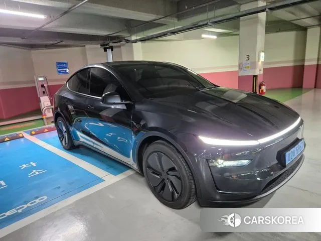 Tesla Model Y 2025 Серый из Кореи, фото 4