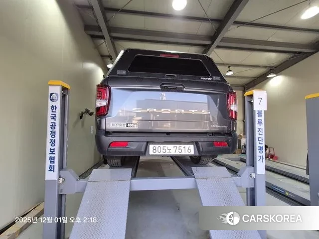 Ssangyong The New Rexton Sport 2023 Серый из Кореи, фото 2