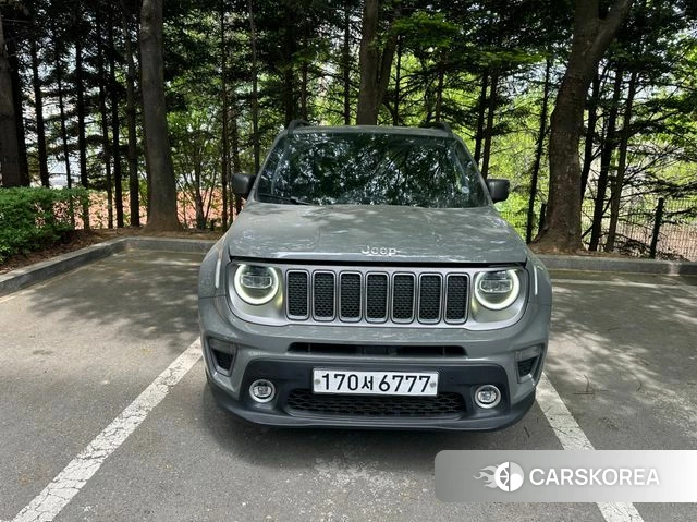 Jeep Renegade 2020 Серебристо-серый из Кореи, фото 2