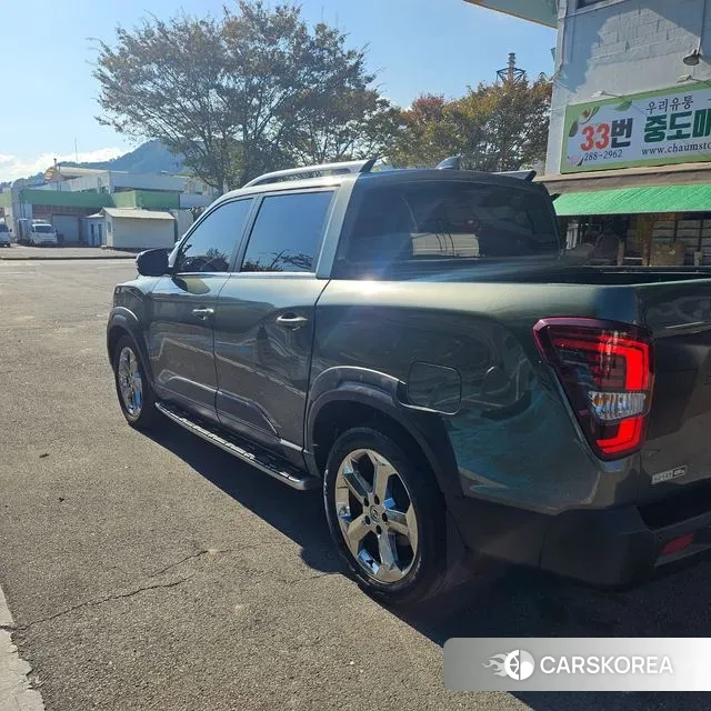 Ssangyong The New Rexton Sport 2021 Темно-зеленый из Кореи, фото 6