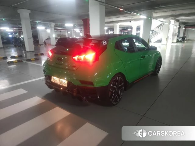 Hyundai Veloster (JS) 2019 Зеленый из Кореи, фото 2