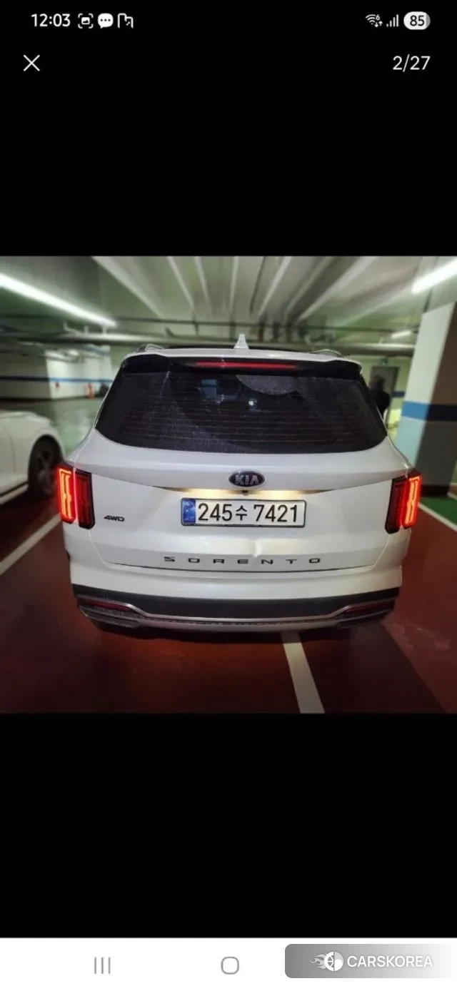 Kia Sorento 4th Generation 2020 Белый из Кореи, фото 2