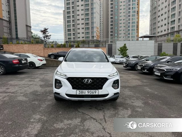Hyundai Santa Fe TM 2019 Белый из Кореи, фото 3