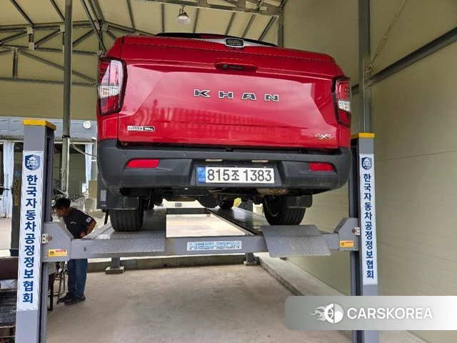 Ssangyong The New Rexton Sports Cannes 2022 Красный из Кореи, фото 2