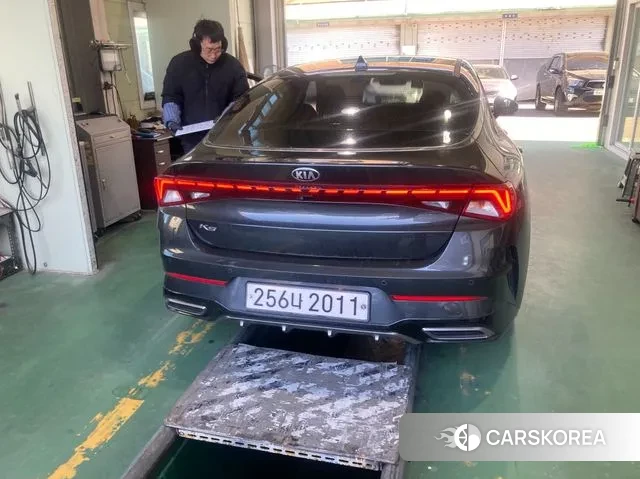 Kia K5 3rd generation 2020 Серый из Кореи, фото 2