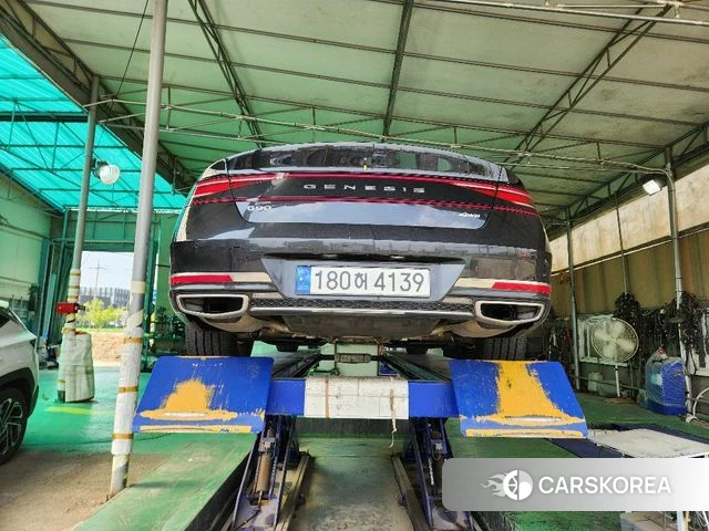 Genesis G90 (RS4) 2022 Черный из Кореи, фото 2