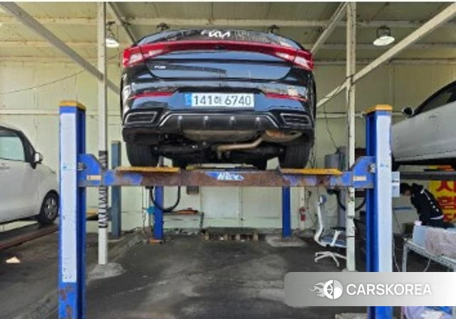 Kia K5 3rd generation 2021 Черный из Кореи, фото 2