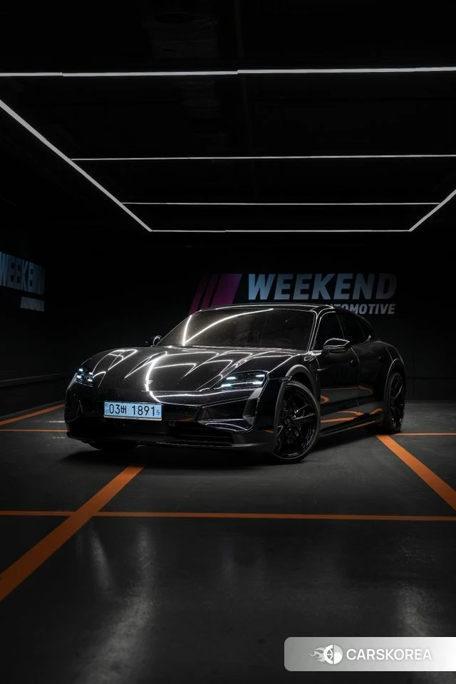 Porsche Taycan 2025 Черный из Кореи, фото 2