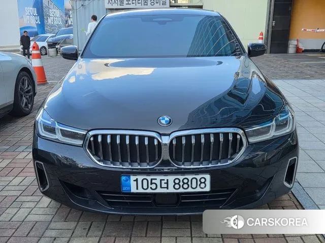 BMW 6 Series GT (G32) 2022 Черный из Кореи, фото 2