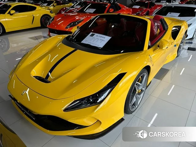 Ferrari F8 Spider 2023 Желтый из Кореи, фото 5