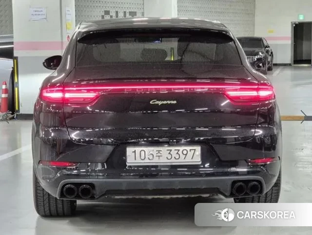 Porsche Cayenne (PO536) 2021 Черный из Кореи, фото 6