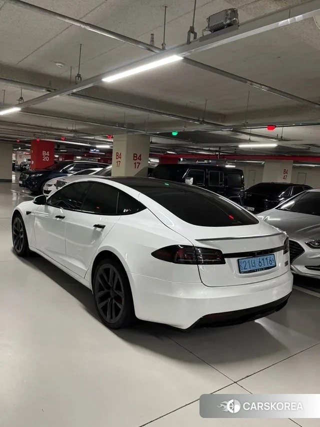 Tesla Model S 2023 Белый из Кореи, фото 5