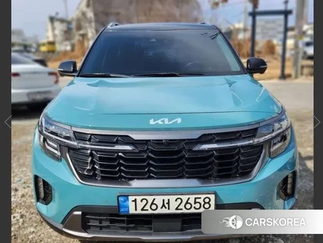 Kia The New Seltos 2022 Синий из Кореи, фото 2