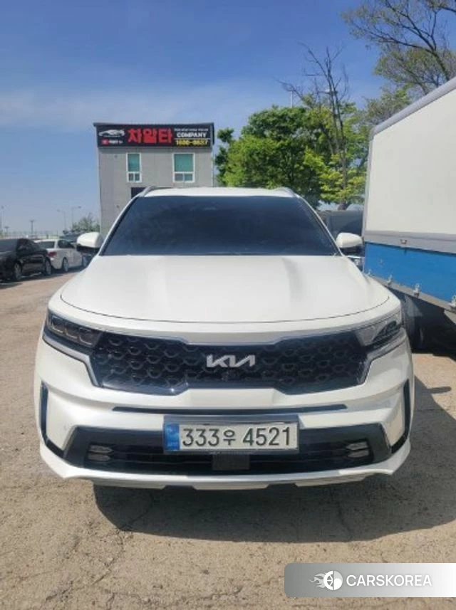 Kia Sorento 4th Generation 2022 Белый из Кореи, фото 2