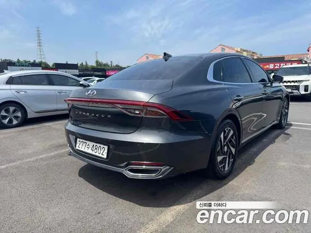 Hyundai The New Grandeur IG Hybrid 2021 Черный из Кореи, фото 5