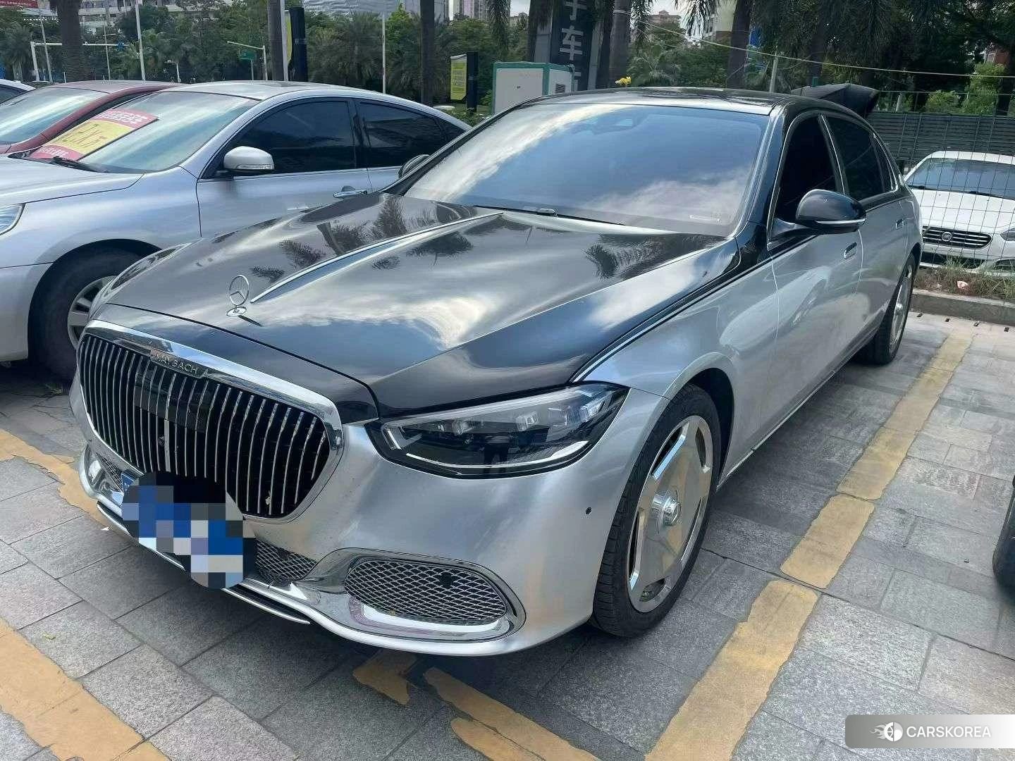 Mercedes-Benz Maybach S-class 2022 Серебристо-серый из Китая, фото 3