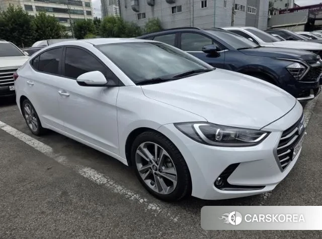 Hyundai Avante AD 2018 Белый из Кореи, фото 4