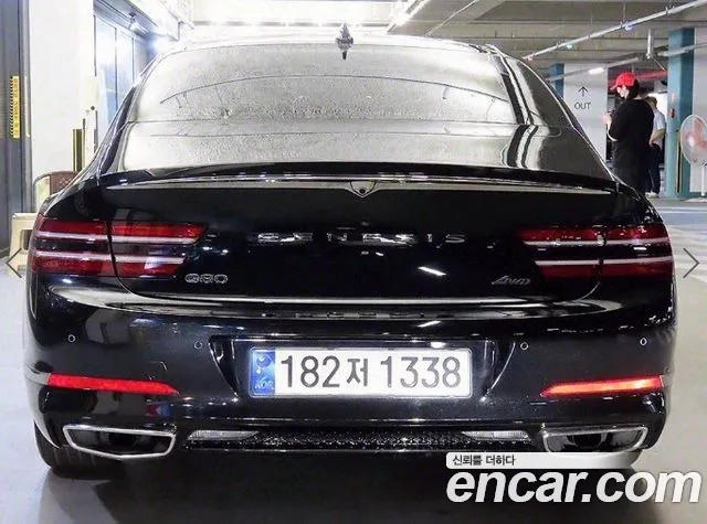 Genesis G80 (RG3) 2021 Черный из Кореи, фото 2