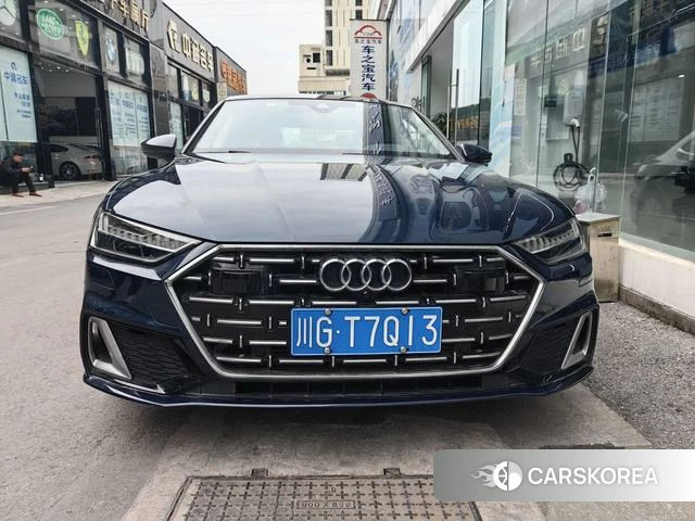 Audi A7L 2024 Синий из Китая, фото 2