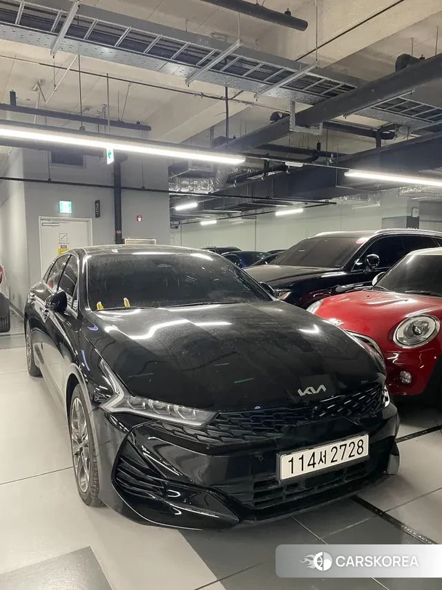 Kia K5 3rd generation 2022 Черный из Кореи, фото 2