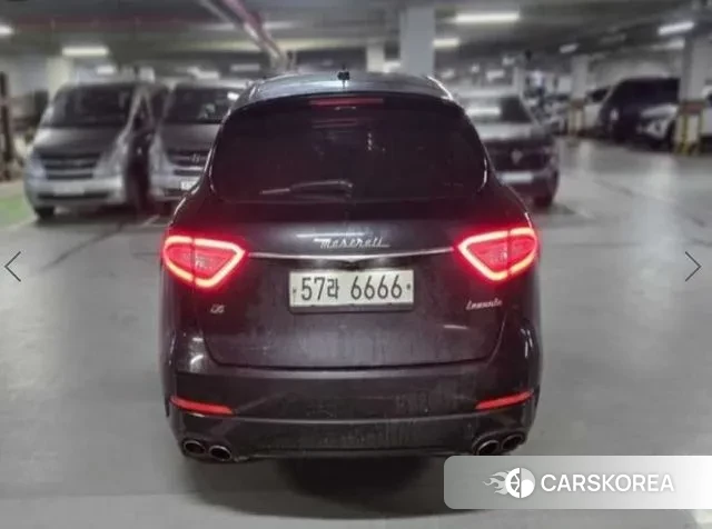 Maserati Levante 2018 Черный из Кореи, фото 2