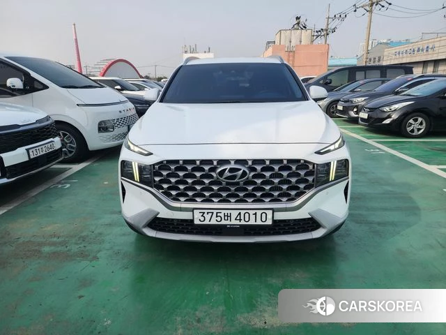 Hyundai The New Santa Fe 2022 Белый из Кореи, фото 6
