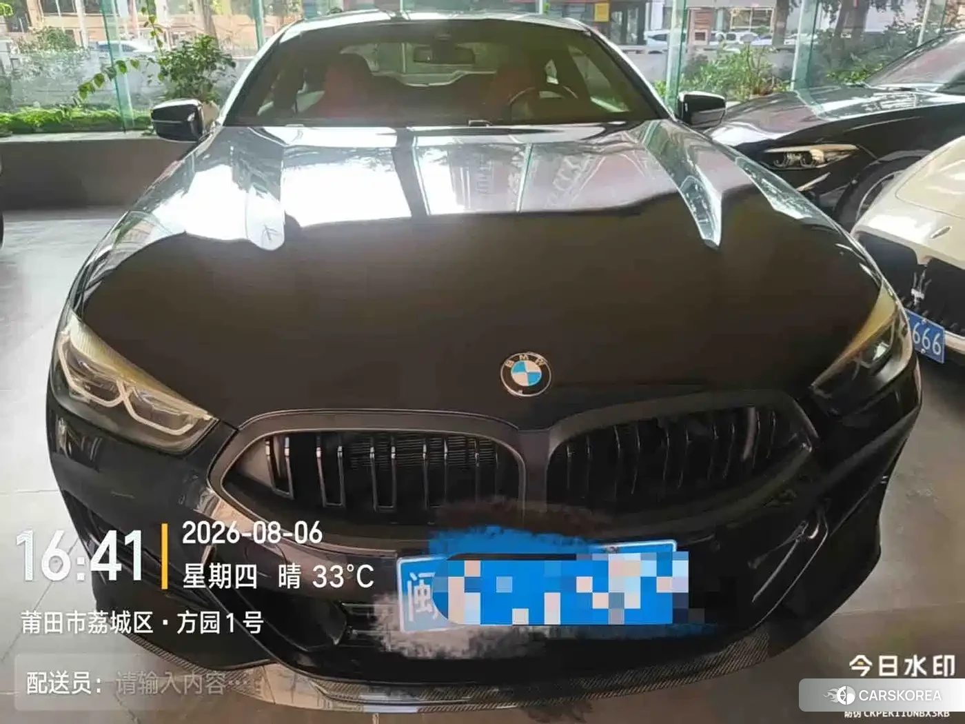 BMW 8 series 2023 Черный из Китая, фото 2