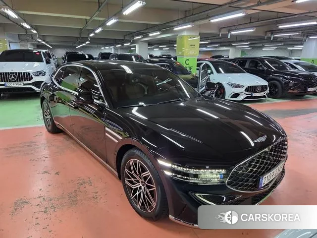 Genesis G90 (RS4) 2022 Черный из Кореи, фото 2