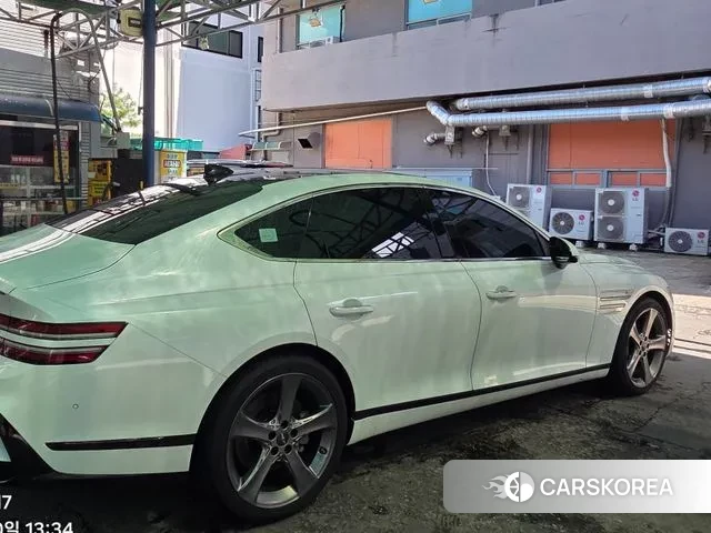 Genesis G80 (RG3) 2021 Белый из Кореи, фото 2