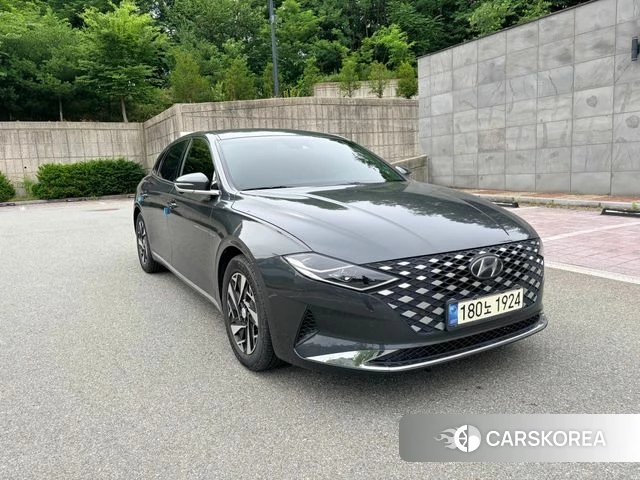 Hyundai The New Grandeur IG Hybrid 2020 Серый из Кореи, фото 5