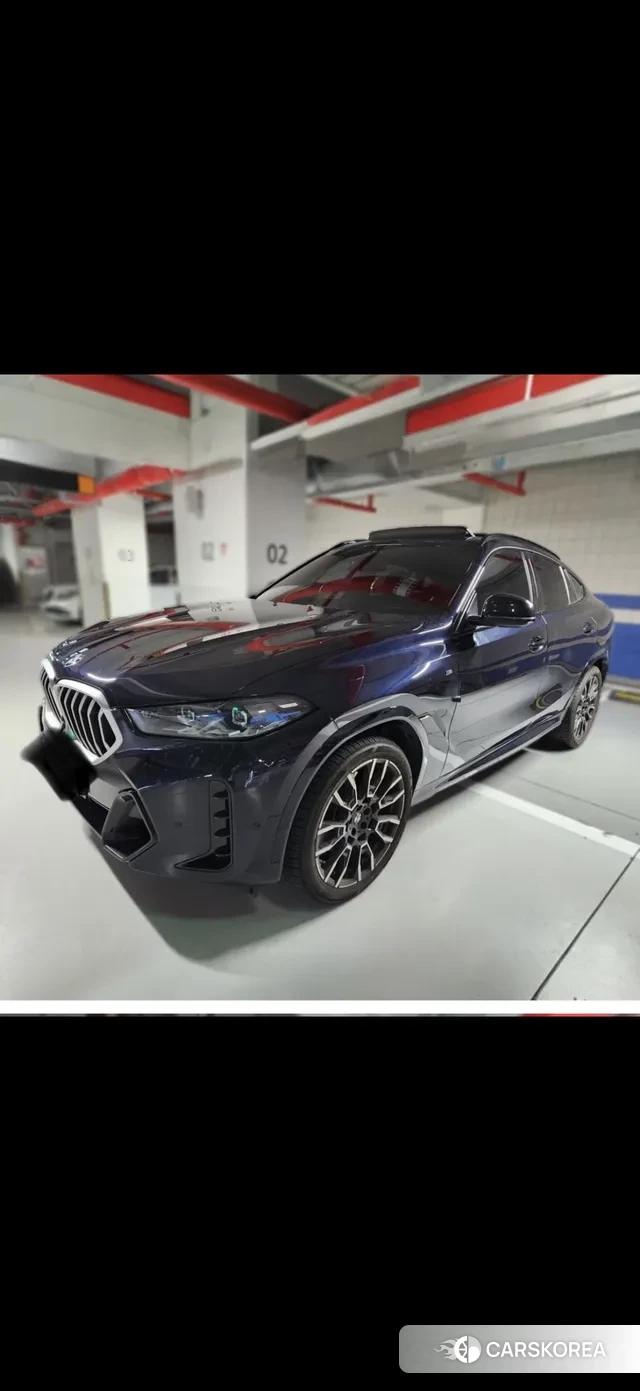 BMW X6 (G06) 2023 Черный из Кореи, фото 4