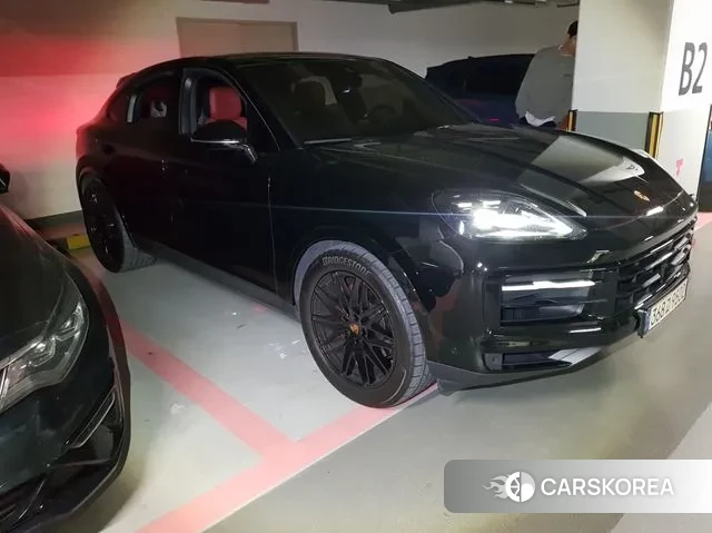 Porsche Cayenne (PO536) 2023 Черный из Кореи, фото 2