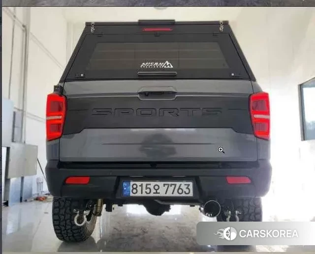 Ssangyong Rexton Sports 2018 Серебристо-серый из Кореи, фото 5