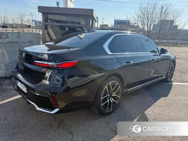 BMW 7 Series (G70) 2024 Черный из Кореи, фото 6