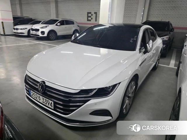 Volkswagen Arteon 2022 Белый из Кореи, фото 2
